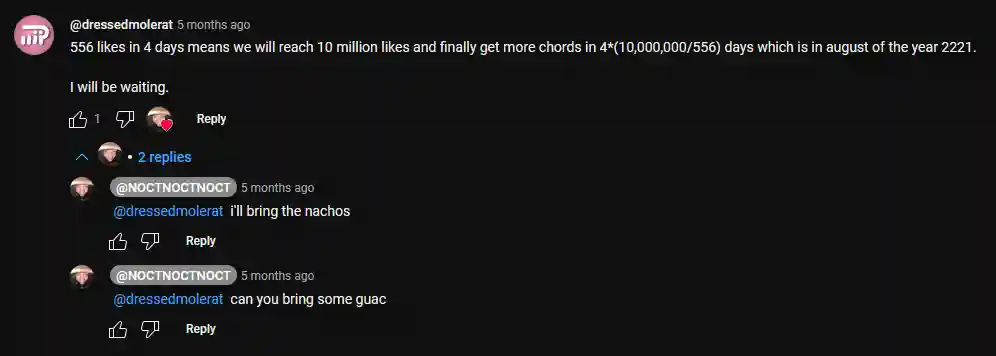 screenshot of a less interesting comment I left
